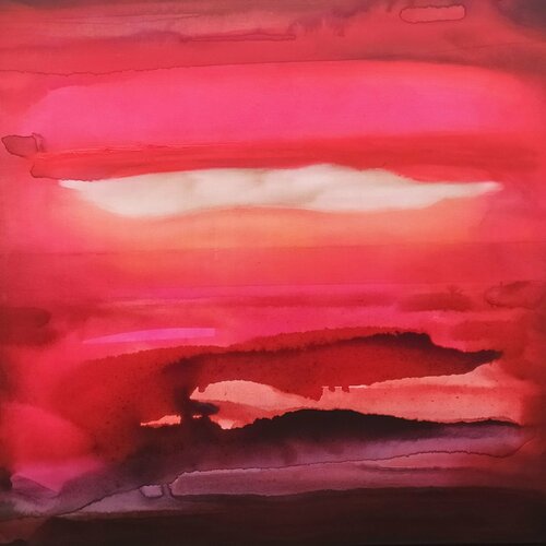 Tramonto di fuoco von Luciana Livi, Malerei kaufen auf Singulart