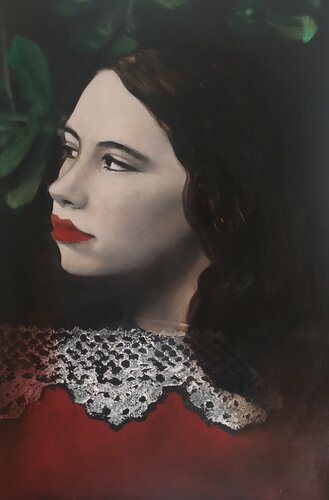 Fuga di notte van Luciana Livi, Schilderij te koop op Singulart