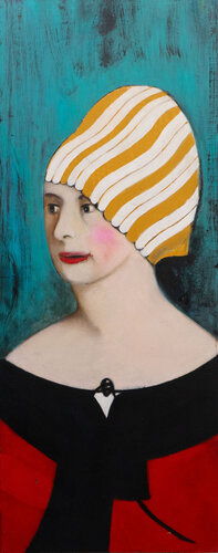 Cortigiana I par Luciana Livi, Peinture en vente sur Singulart