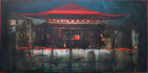 Tempietto von Luciana Livi, Malerei kaufen auf Singulart