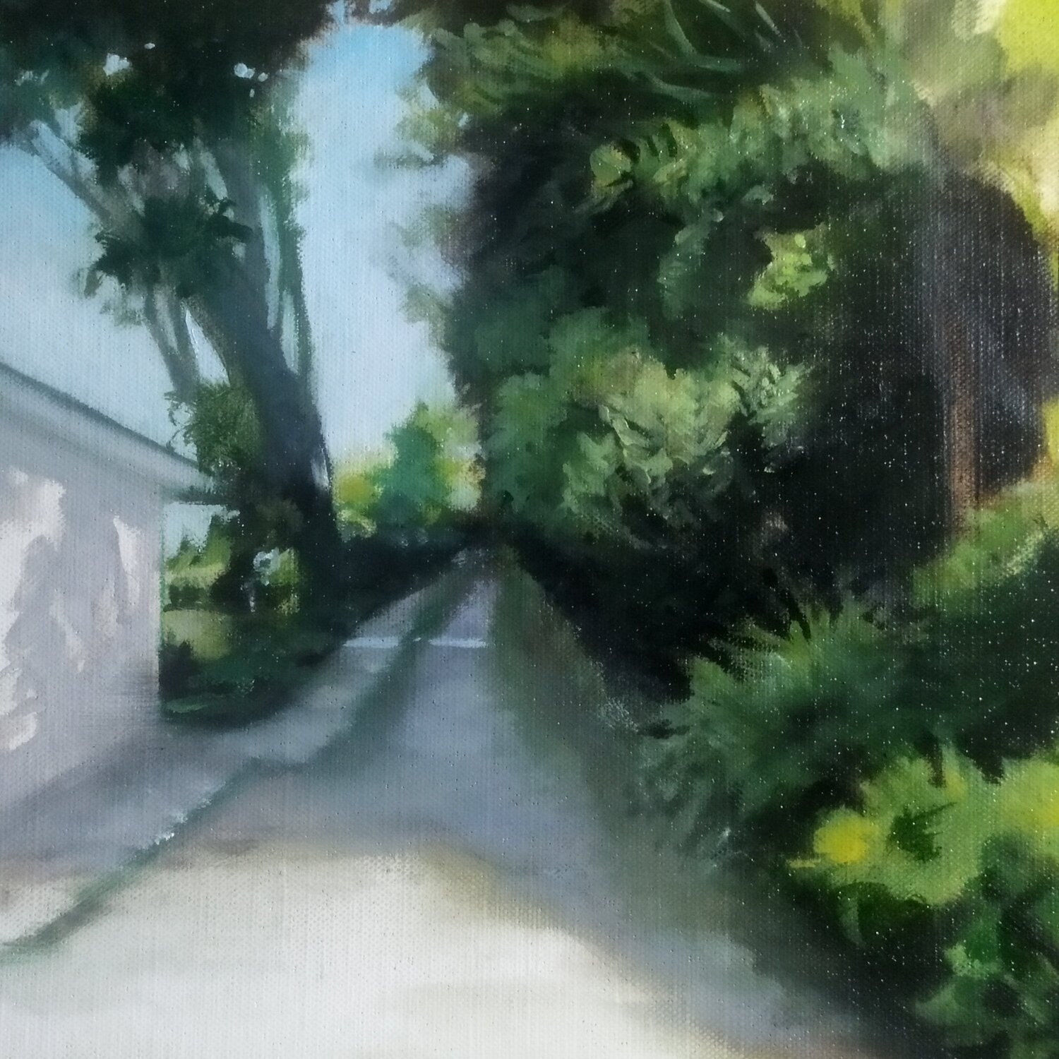 Il Verde di Dajana II Luciana Livi Originalgemälde zu verkaufen