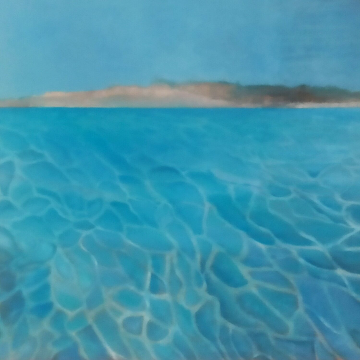 Acquamarina ( Sardegna) Luciana Livi Originalgemälde zu verkaufen