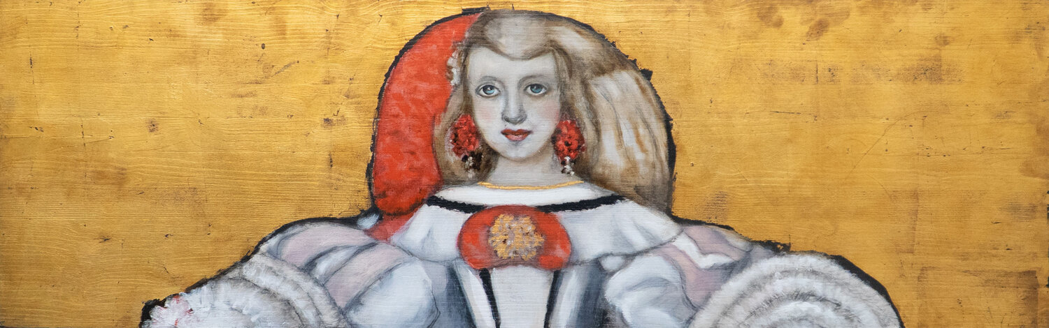 Margherita Teresa d’Asburgo Luciana Livi Originalgemälde zu verkaufen