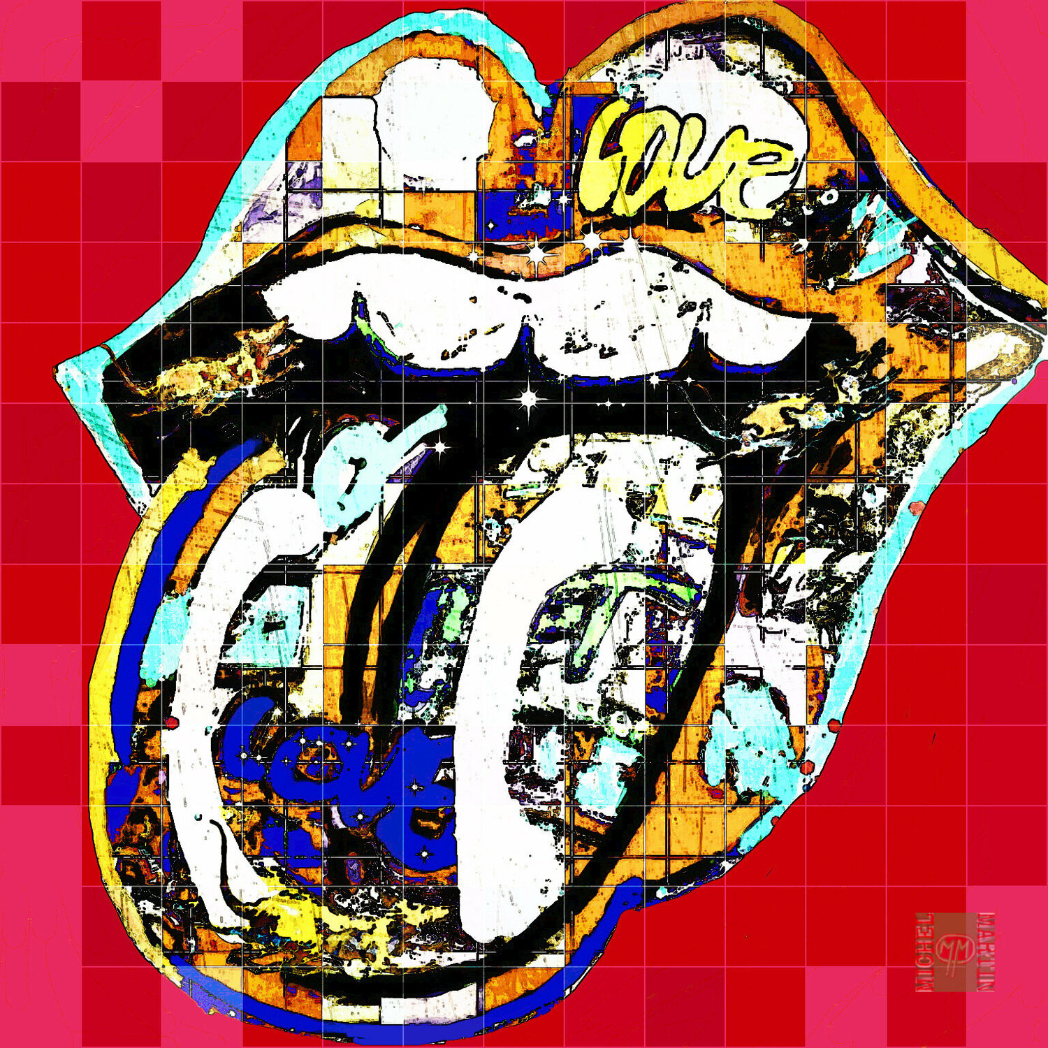 Pop Art Rolling Stones