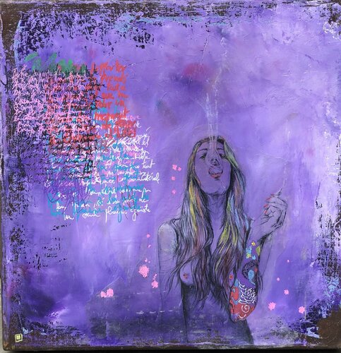 Placer egoista by Luis Gonzalez, Painting for Sale on Singulart