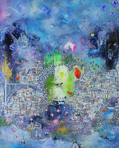 O Guardião da Arrábida by Jaio DosAnjos, Painting for Sale on Singulart