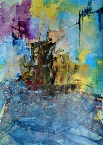 Deriva by Jaio DosAnjos, Work on Paper for Sale on Singulart