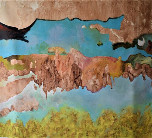 Die schwindende Hoffnung van Leszek Nowak, Schilderij te koop op Singulart