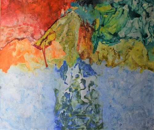 Flüchtige Momente II di Leszek Nowak, Pittura in vendita su Singulart