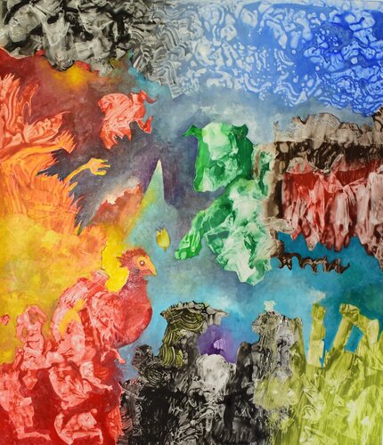 Die Bösen sind immer die Anderen de Leszek Nowak, Pintura a la venta en Singulart