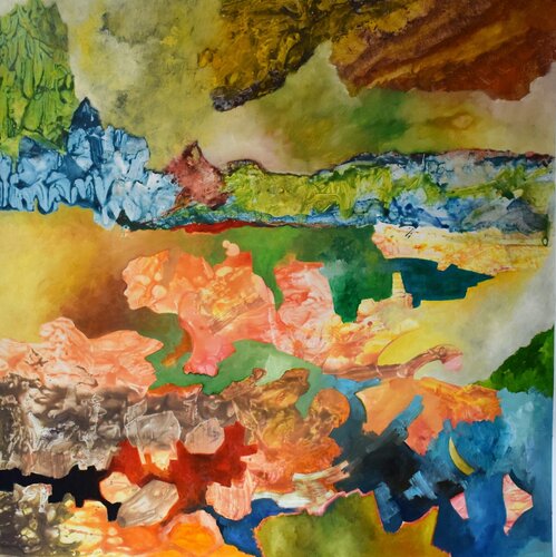 Verkehrte Welt I by Leszek Nowak, Painting for Sale on Singulart