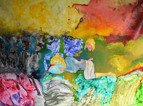 Fragment eines Kapitels von Leszek Nowak, Malerei kaufen auf Singulart