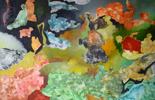 Ende einer Utopie I van Leszek Nowak, Schilderij te koop op Singulart