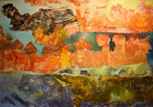 Alte Geister by Leszek Nowak, Painting for Sale on Singulart