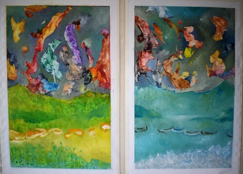 Verwirrte Geister (Diptychon) Leszek Nowak