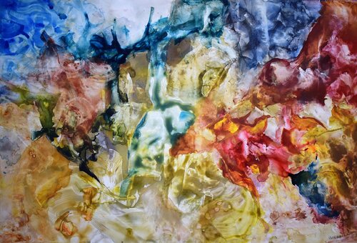 Flakes of Memory di Leszek Nowak, Pittura in vendita su Singulart