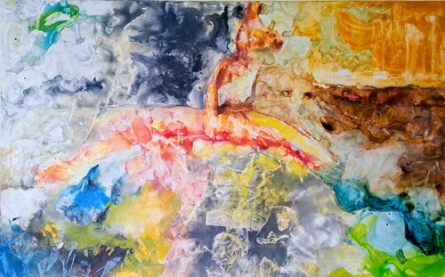 The Curse by Leszek Nowak, Painting for Sale on Singulart