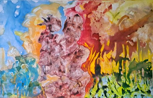 Enslaved by Leszek Nowak, Painting for Sale on Singulart