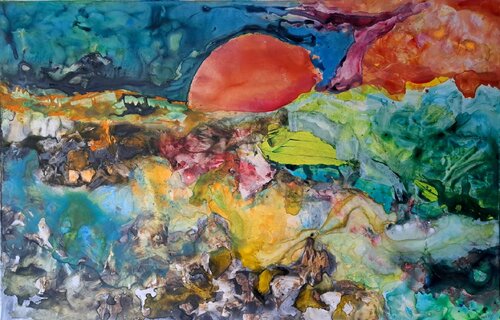 Stolen Country I de Leszek Nowak, Pintura a la venta en Singulart