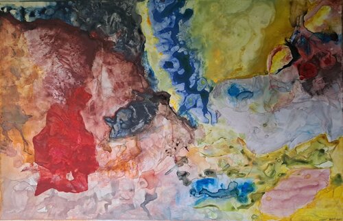 Persuation to the evil di Leszek Nowak, Pittura in vendita su Singulart