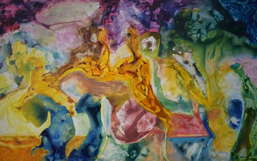 Stop bothering me, mother di Leszek Nowak, Pittura in vendita su Singulart