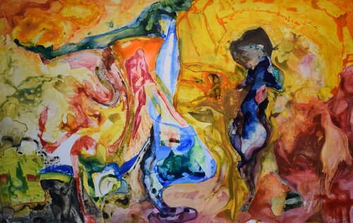 New path di Leszek Nowak, Pittura in vendita su Singulart