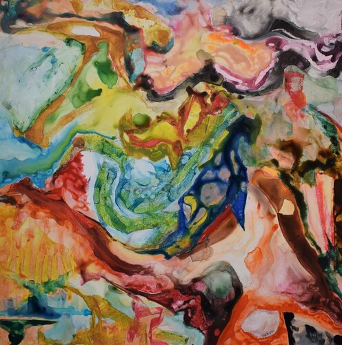 Downfall and liberation di Leszek Nowak, Pittura in vendita su Singulart