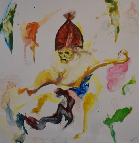 Dwarfs III di Leszek Nowak, Pittura in vendita su Singulart