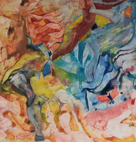 Lost in himself van Leszek Nowak, Schilderij te koop op Singulart