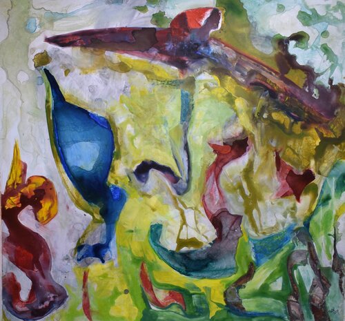 In love with this dreams van Leszek Nowak, Schilderij te koop op Singulart