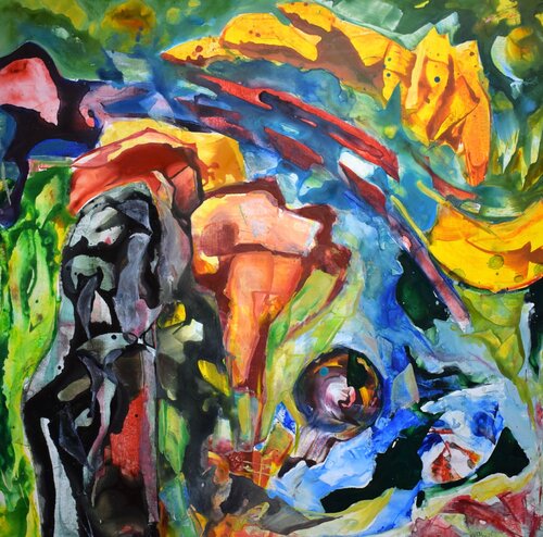 The Secrets II van Leszek Nowak, Schilderij te koop op Singulart