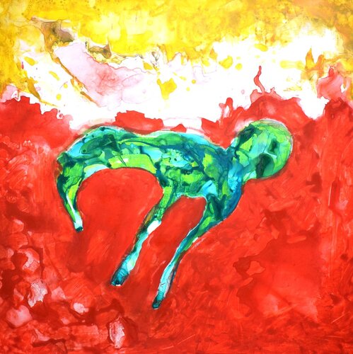 Zombietimes van Leszek Nowak, Schilderij te koop op Singulart