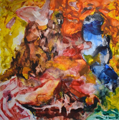 Grim truth II von Leszek Nowak, Malerei kaufen auf Singulart