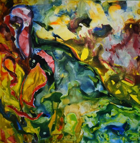 Tormented souls by Leszek Nowak, Painting for Sale on Singulart
