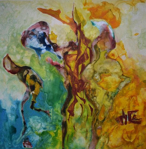 Escape into infinity von Leszek Nowak, Malerei kaufen auf Singulart