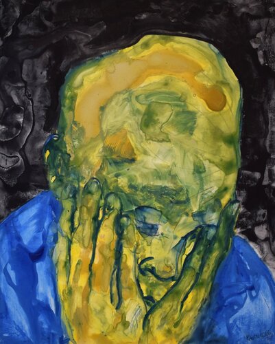 Portrait: Lost faces III di Leszek Nowak, Pittura in vendita su Singulart