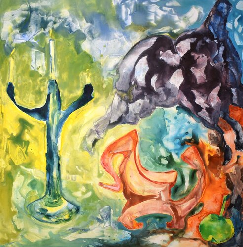 Stillleben: Hope di Leszek Nowak, Pittura in vendita su Singulart