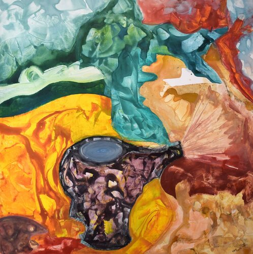 Stillleben: Past di Leszek Nowak, Pittura in vendita su Singulart