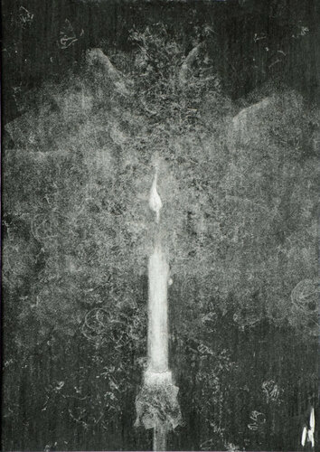 Das Kerzenlicht by Leszek Nowak, 소묘 for Sale on Singulart