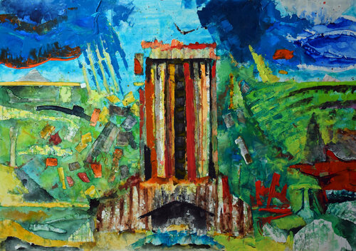 Der Turm VI di Leszek Nowak, Pittura in vendita su Singulart