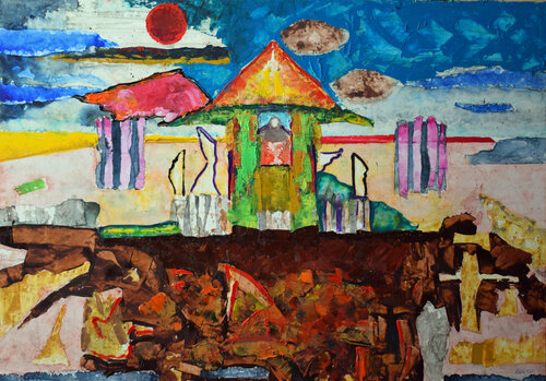 Himmel und Hölle von Leszek Nowak, Malerei kaufen auf Singulart