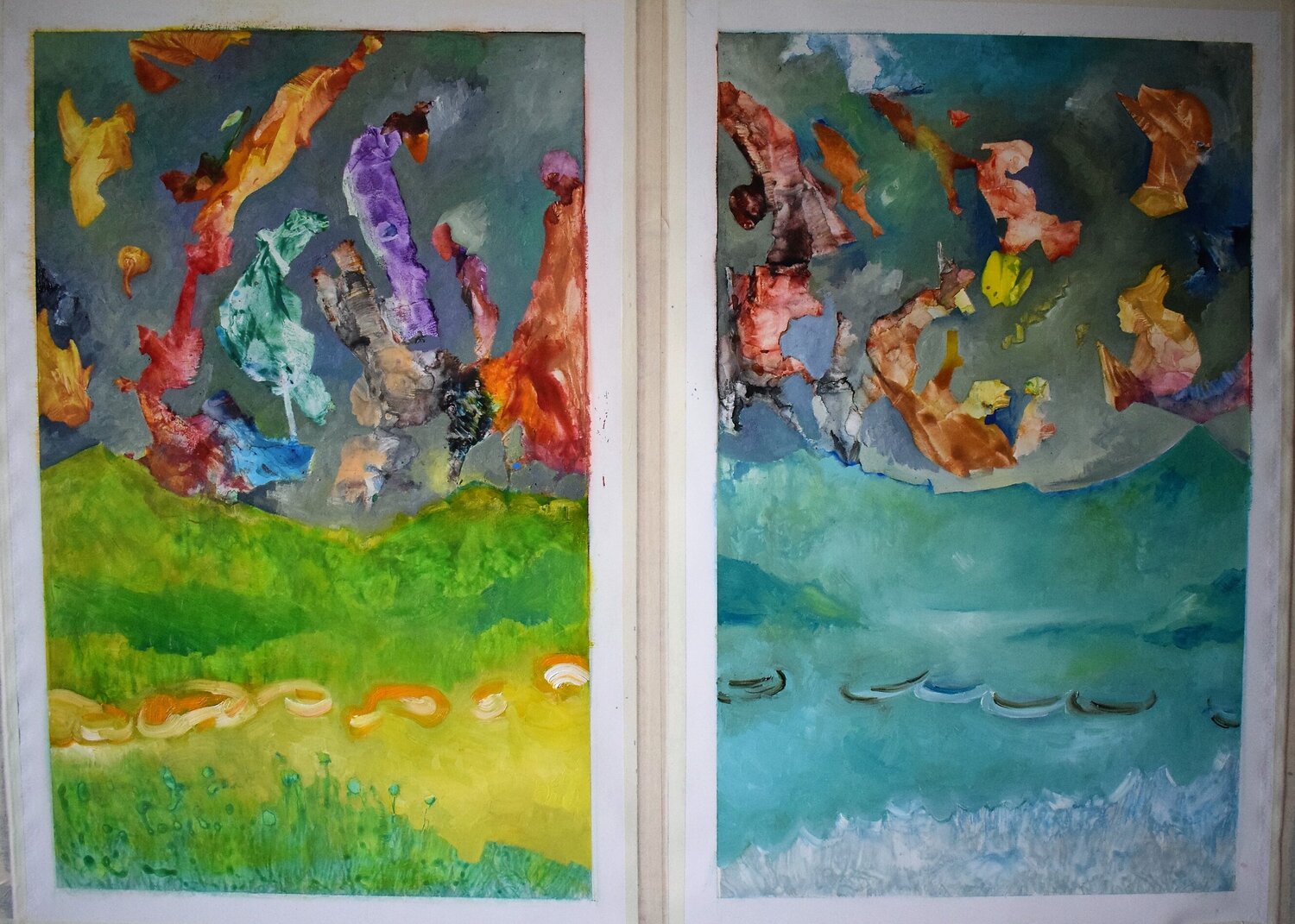 Verwirrte Geister (Diptychon) Leszek Nowak