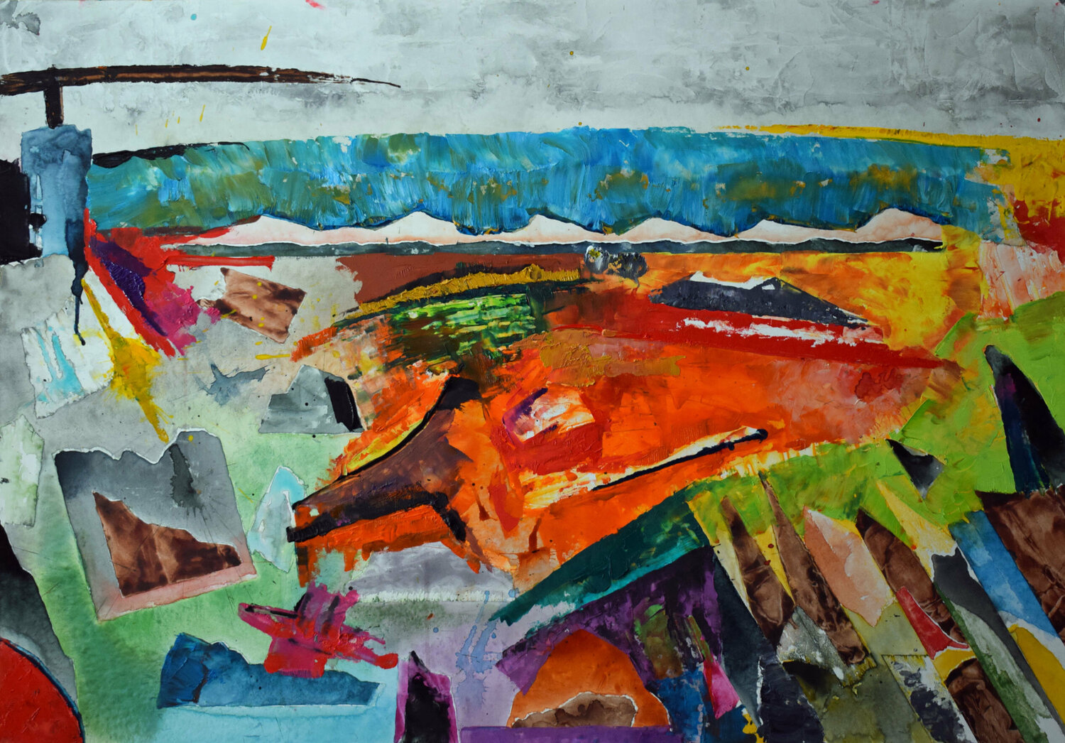 Zerrissene Landschaft Leszek Nowak