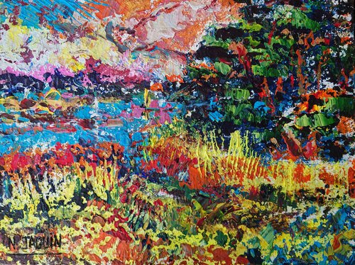 Douar-mor von Nathalie Jaguin, Malerei kaufen auf Singulart