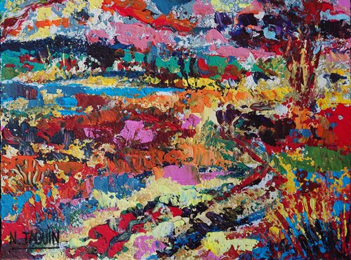 Douar-mor 2 de Nathalie Jaguin, Pintura a la venta en Singulart