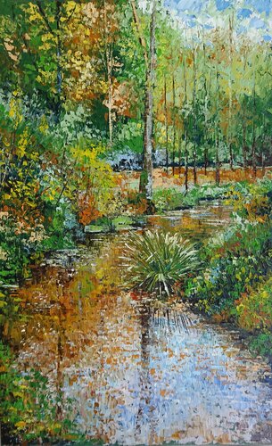 Le bois de la Perche de Nathalie Jaguin, Pintura a la venta en Singulart