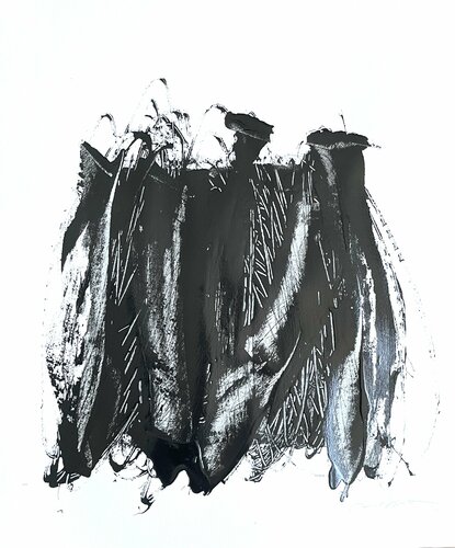 Dark fences 3 di Altone Mishino, Disegno in vendita su Singulart