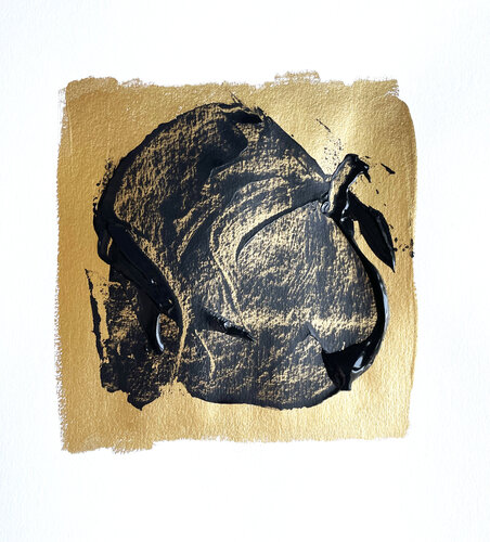 The Golden Pear di Altone Mishino, Pittura in vendita su Singulart