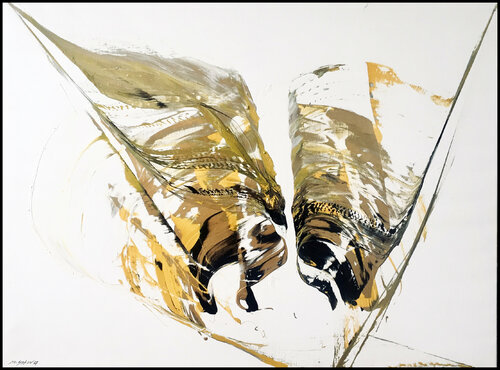 The Wings of the Phoenix di Altone Mishino, Pittura in vendita su Singulart