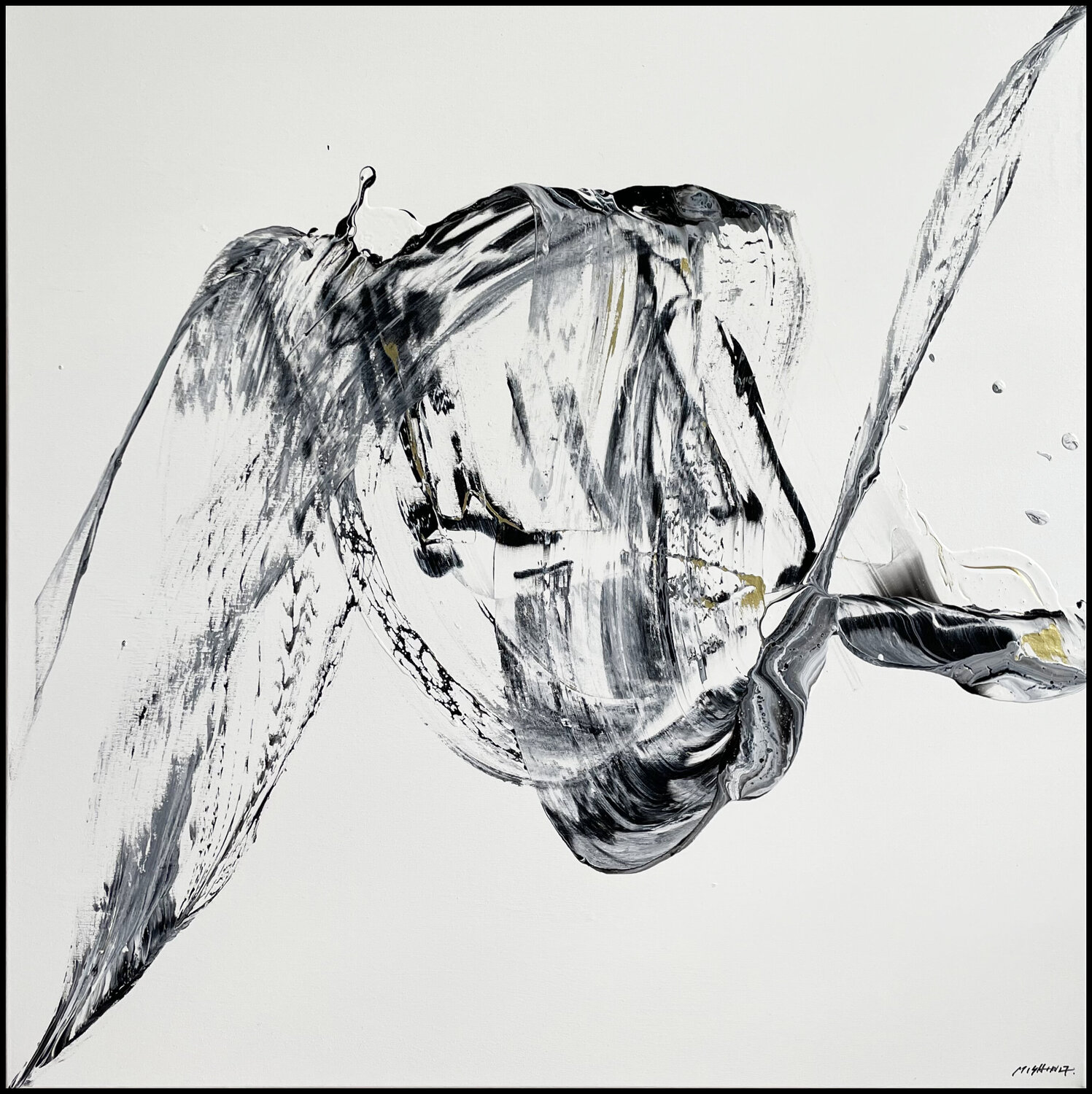 Rain Tree XVI, Mixed rain and snow Altone Mishino